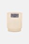 Ceramic Ribbled Toothbrush Holder, Beige