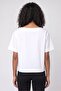 Women Boat Neck Solid Short Sleeve T-Shirt, White - 4