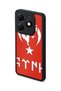 Spark 20 Compatible Printed, Matte Black, Soft Silicone, Protective, Shock Absorbing Cover, Case - 5