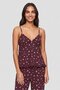 Women 3 Pcs Floral Print Top And Shorts With Pants Sleepwear Set, Multicolor - 2