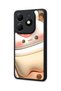 Spark 20 Compatible Printed, Matte Black, Soft Silicone, Protective, Shock Absorbing Cover, Case - 3