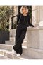 Women's Clothing New Season Collar Snap Closure Bodysuit Brown - Black