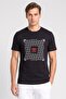 Men Sportswear Fit Short Sleeve Outdoor T-Shirt, Black