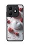 Spark 20 Compatible Printed, Matte Black, Soft Silicone, Protective, Shock Absorbing Cover, Case