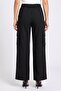 Women Regular Fit Plain Cargo Pants, Black - 4