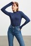Bipantolon Women's Slim Fit Half Turtleneck Body - 2