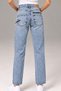Women's Zippered Comfort Seasonal Blue Jeans - 6