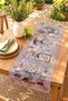 Dogs Playing Chess Patterned Runner / Tablecloth / Placemat - 2