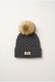 Women's Fur Pompom Beret - Wintimate