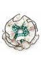 Ruffle Detailed Gingham Scrunchie Buckle
