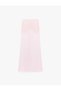 Drawstring Transparent Long Tulle Pareo Skirt - 4