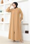 Drawstring Jessica Crepe Ferace Vi̇zon - 4