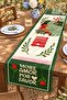 Red Chill and Women's Patterned Runner / Tablecloth / Placemat - 3