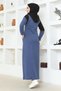 Hijab Sports Ferace Indigo - 5