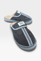 Women's Suede Textured Fur Inside, Embroidery Detailed, Soft Sole House Slippers Fume - 2
