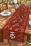 Cat and Woman, Teapot Patterned Runner / Tablecloth / Placemat - 3