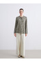 Esvab • Modern & Distinctive Roba Collar Embroidered Long Sleeve Women's Blouse - 3