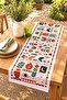 Bohemian Icons Patterned Runner / Tablecloth / Placemat - 2