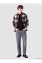 I Relax Fit Checkered Embroidered Men's Lumberjack Shirt from Freezen Store - 2