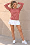 Women's Crew Neck Seasonal Powder Sweatshirt - 2