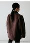 Kontrast yaka denim parka - 4