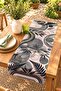Green Bohemian Amazon Patterned Runner / Tablecloth / Placemat - 2