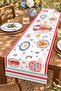 Shrimp Patterned Runner / Tablecloth / Placemat - 3
