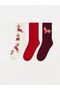 New Year's Themed Women's Socks from Uzg Store for Style Enthusiasts, 3-Piece Set