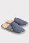 Men's Winter Woolen Insole, Soundproof Sole, Wick Pattern, Comfortable Home Slippers, Smoked