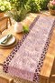 Leopard Embossed Patterned Runner / Tablecloth / Placemat