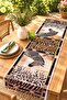 Zebra Themed Patterned Runner / Tablecloth / Placemat