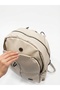 Washable Soft Leather Large Size Luxury Design Backpack Size: 35 X 31 cm Shopper - 4