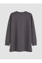 Peak New Season Grey Soft Touch Oversized Women's Sweatshirt Tunic - 6