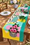 Speckled Flowers Patterned Runner/Tablecloth/Placemat - 3