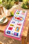 Colorful Crabs Patterned Runner / Tablecloth / Placemat - 2