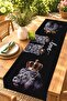 Kıral Lion Crown Patterned Runner / Tablecloth / Placemat