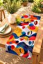 Colorful Women's Silhouettes Patterned Runner / Tablecloth / Placemat - 2