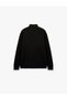Scuba Fabric Long Sleeve Zippered Jacket with Pockets - 2