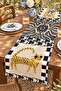 Ciao Bella Cats Patterned Runner / Tablecloth / Placemat - 3