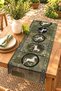 Green Ground Horses Patterned Runner / Tablecloth / Placemat - 2