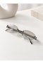 Bali Silver Oval Round Transparent Women Men Unisex Blue Block Blue Light Protection Screen Glasses Eyewear - 4