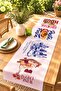 Flavored Drinks and Foods Patterned Runner / Tablecloth / Placemat