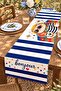 Pop Art Cat Themed Patterned Runner / Tablecloth / Placemat - 3