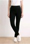 Black Leggings - Medium Thickness Fabric, Very Sturdy Stitching, Special Production High-Waisted Women's Leggings (Length: 100cm) - 3