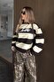 Brown Yellow Printed Sweatshirt - 1128 - 4