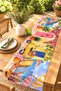 Coastal Patterned Runner / Tablecloth / Placemat