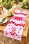Pink Popart Patterned Runner / Tablecloth / Placemat - 2