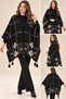 Soft Touch Poncho Series Autumn-Winter Thick Woven Poncho - 2
