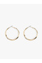 Twisted Hoop Earrings