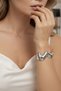 Silver Color Mica Bracelet - 2